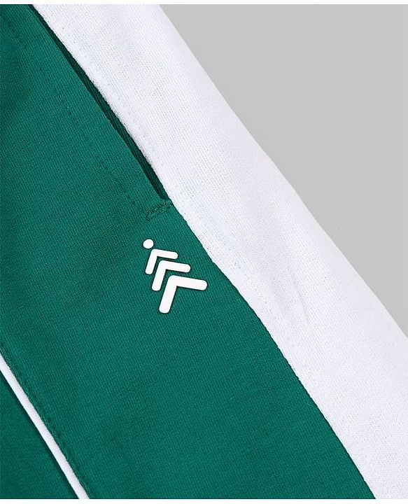 Pine Kids Knit Full Length Track Pant With Side Tape Detailing - Mint