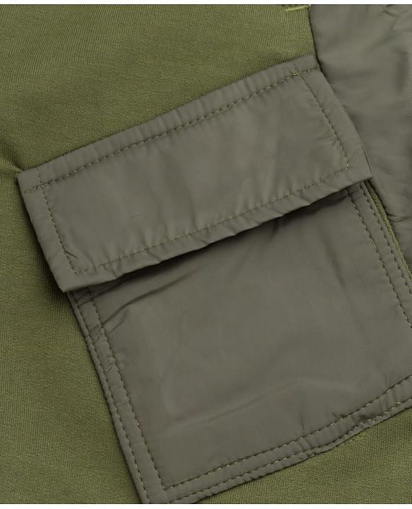 Pine Kids Cotton Knit Full Length Lounge & Track Pant  - Olive Green