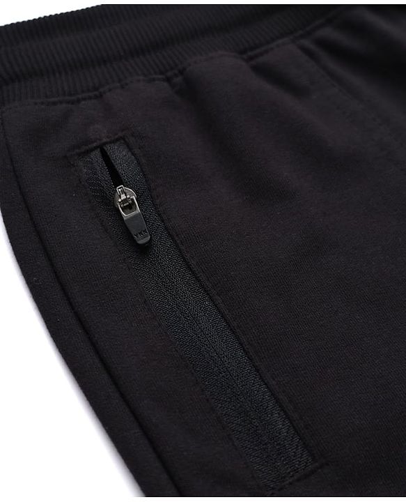 Pine Kids Cotton Knit Lounge Pant with Full Length and Ultimate Print in Black