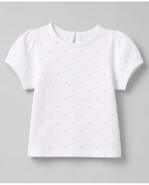 Babyhug 100% Cotton Interlock Knit Half Sleeves Bunny Print Onesie With Polka Dot Printed Tee - Light Pink