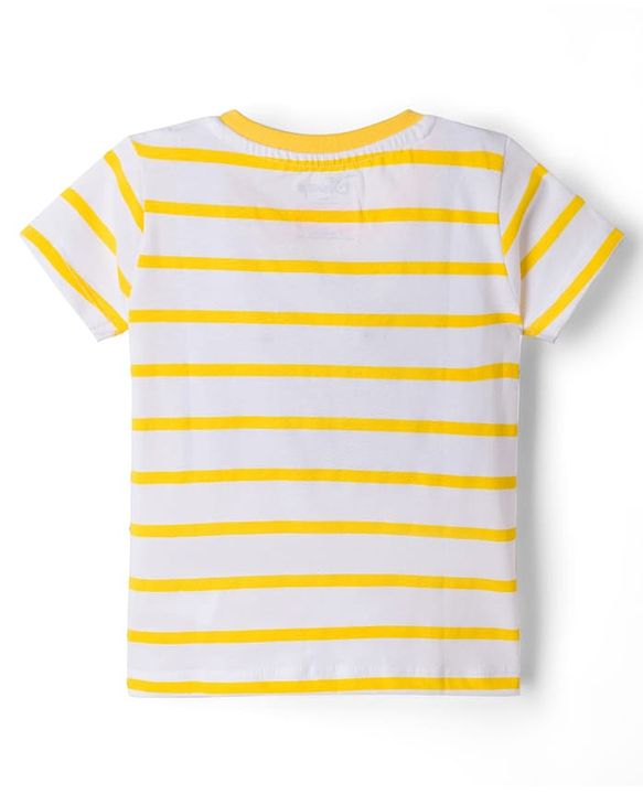 Babyhug Disney Cotton Knit T-Shirts Half Sleeve Minnie Mouse Graphic Multi Color 3-6 Months Pack of 3