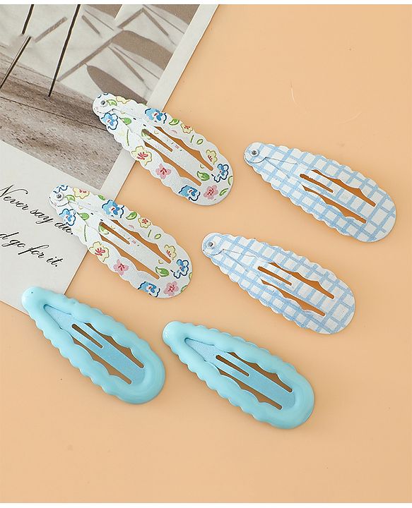 Pine Kids Colorful Snap Hair Clip - Blue