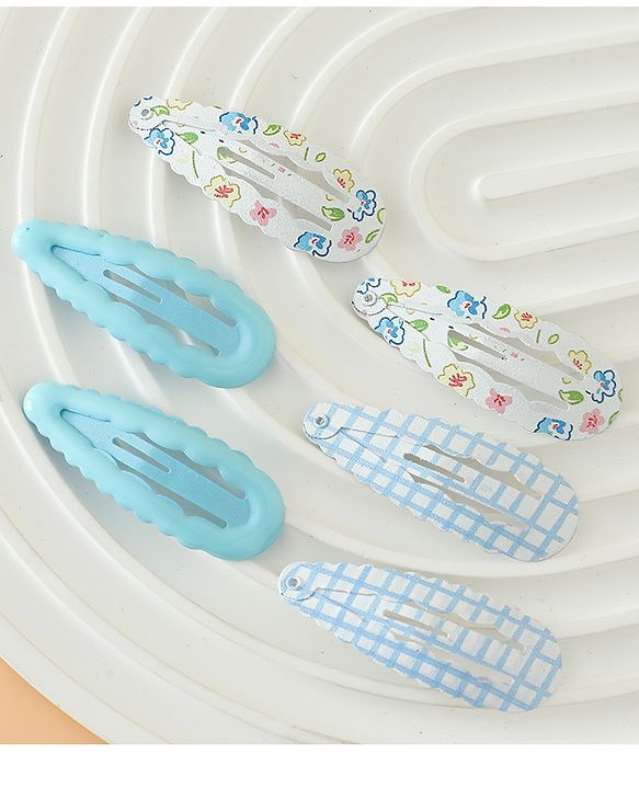 Pine Kids Colorful Snap Hair Clip - Blue