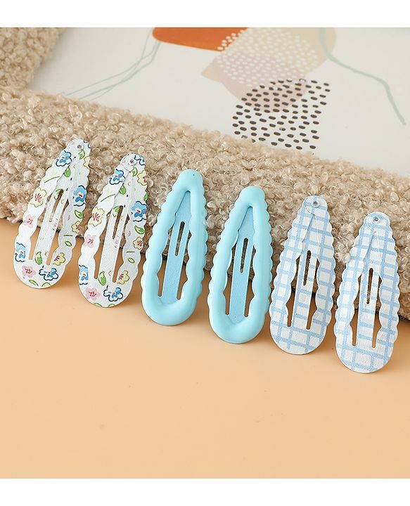 Pine Kids Colorful Snap Hair Clip - Blue