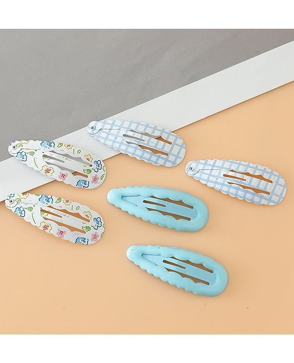 Pine Kids Colorful Snap Hair Clip - Blue