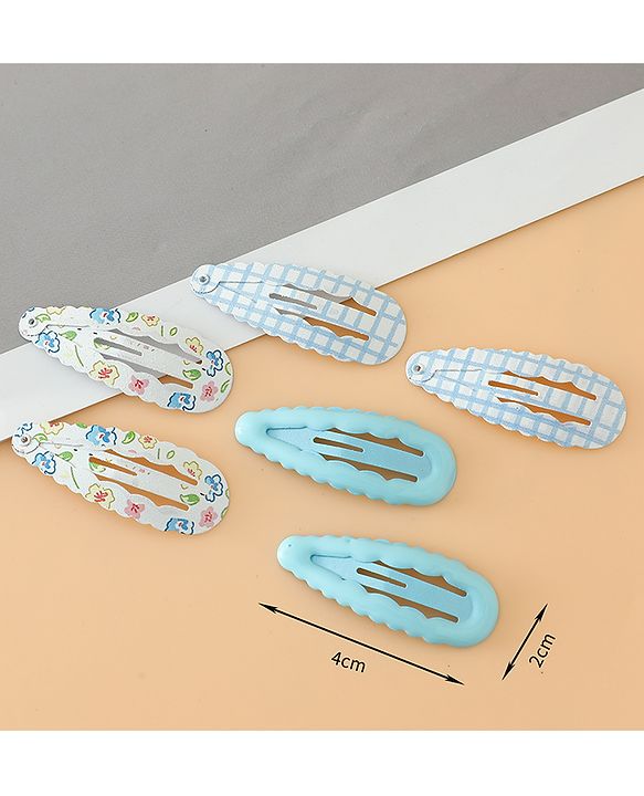 Pine Kids Colorful Snap Hair Clip - Blue