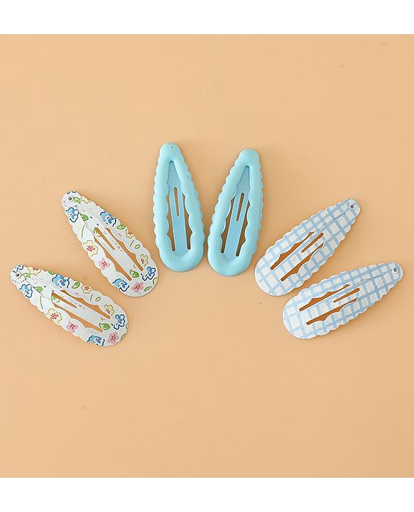Pine Kids Colorful Snap Hair Clip - Blue
