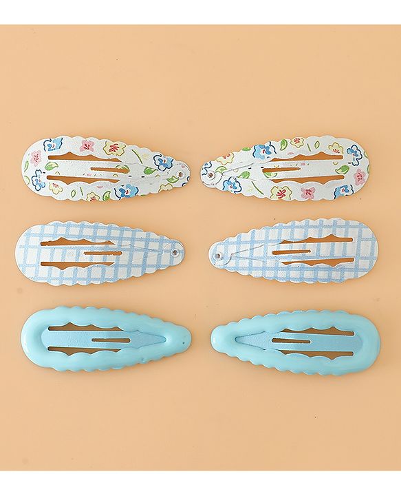 Pine Kids Colorful Snap Hair Clip - Blue