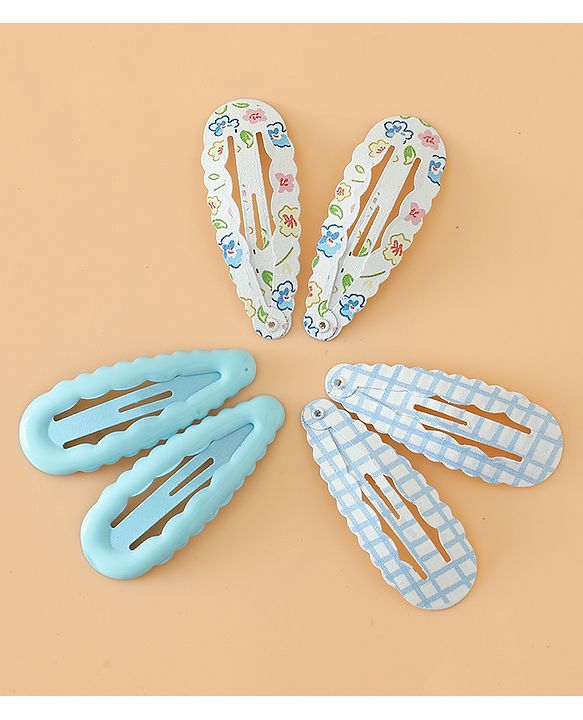 Pine Kids Colorful Snap Hair Clip - Blue