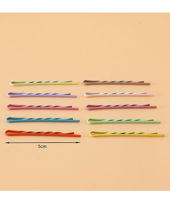 Pine Kids Hair Pins And Clips  - Purple & Green