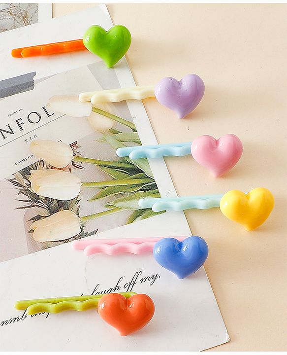 Babyhug Hair Pins And Clips Combo Sets - Multicolor