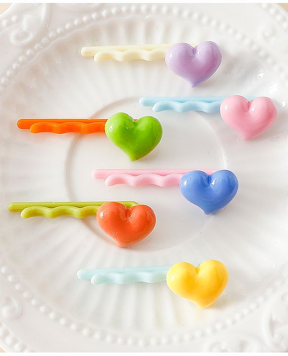 Babyhug Hair Pins And Clips Combo Sets - Multicolor
