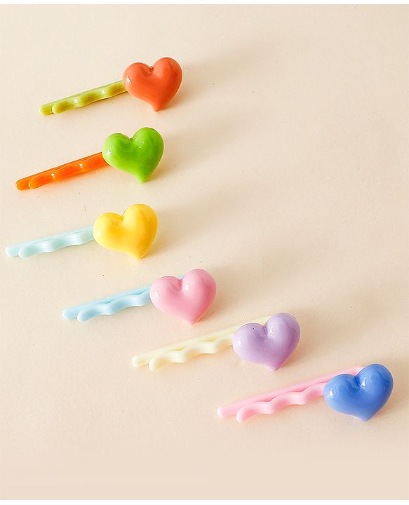 Babyhug Hair Pins And Clips Combo Sets - Multicolor