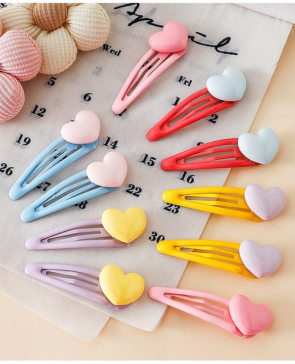 Babyhug Snap Clips Combo Sets - Multicolor