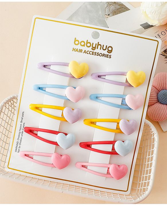 Babyhug Snap Clips Combo Sets - Multicolor