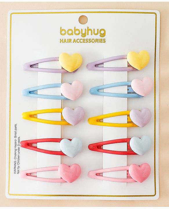 Babyhug Snap Clips Combo Sets - Multicolor