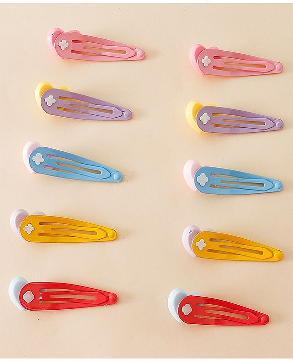 Babyhug Snap Clips Combo Sets - Multicolor