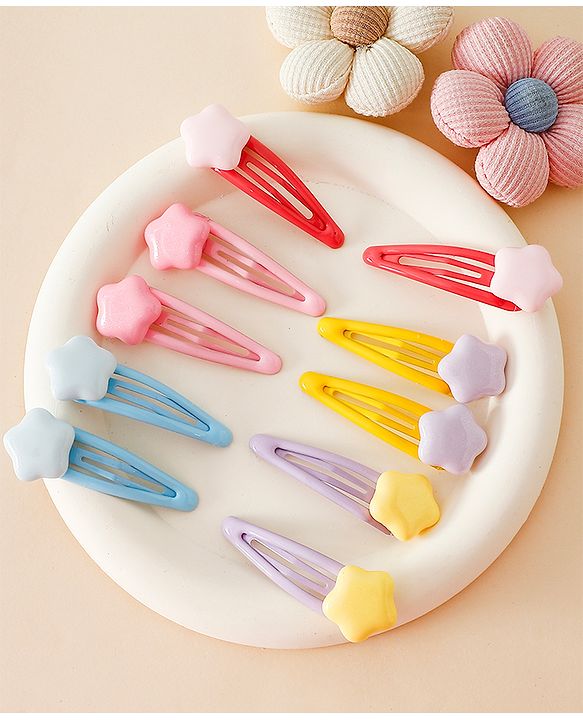 Babyhug Snap Clips Combo Sets - Multicolor
