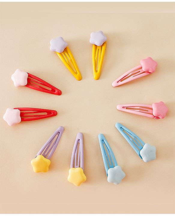 Babyhug Snap Clips Combo Sets - Multicolor