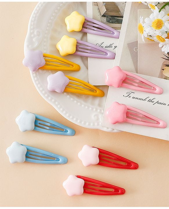 Babyhug Snap Clips Combo Sets - Multicolor