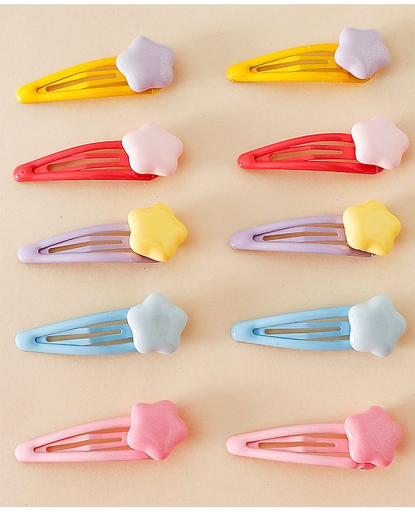 Babyhug Snap Clips Combo Sets - Multicolor