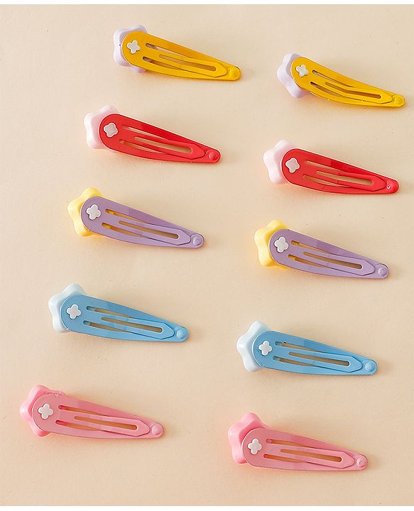 Babyhug Snap Clips Combo Sets - Multicolor