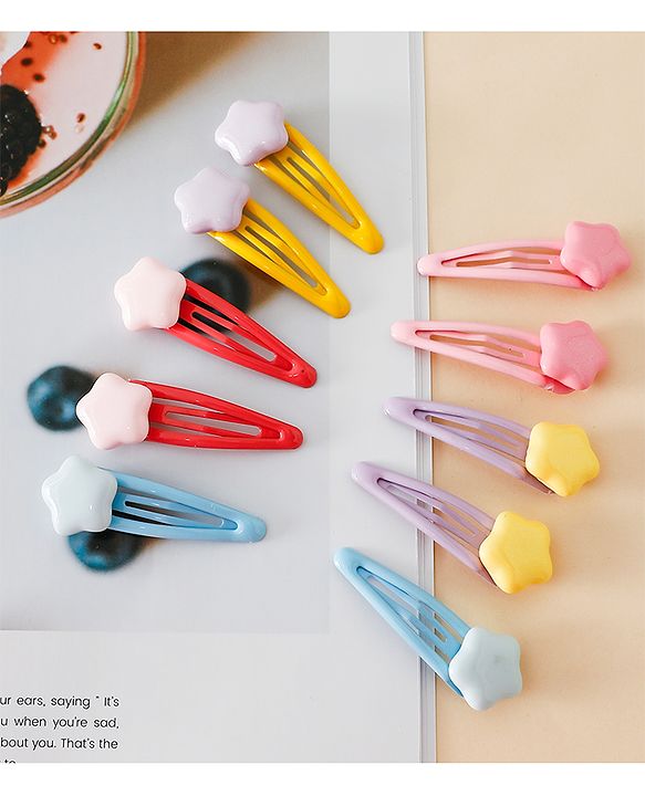 Babyhug Snap Clips Combo Sets - Multicolor