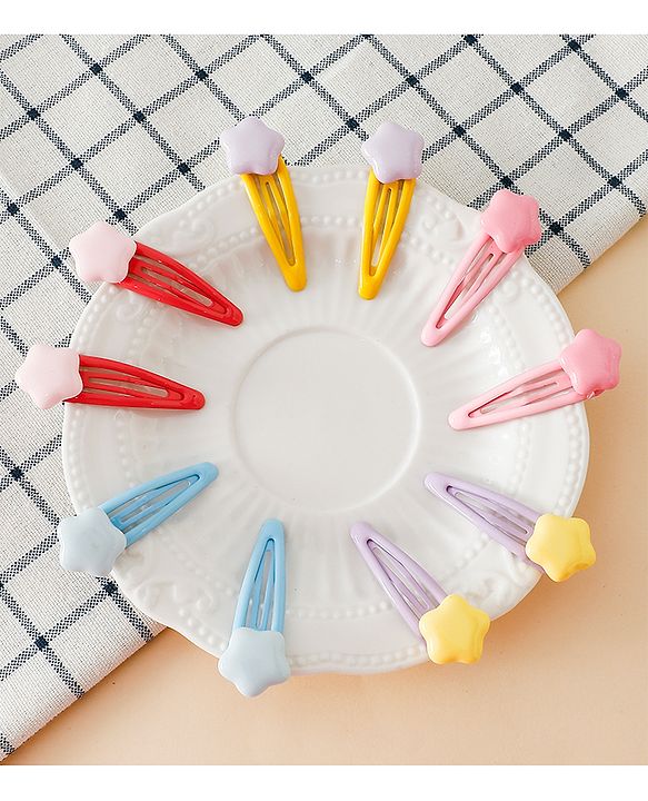 Babyhug Snap Clips Combo Sets - Multicolor