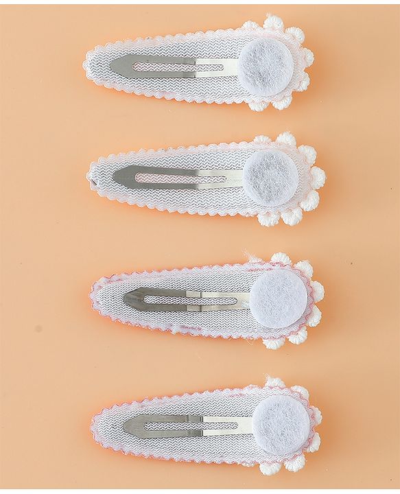 Babyhug Snap Clips Combo Set - Pink