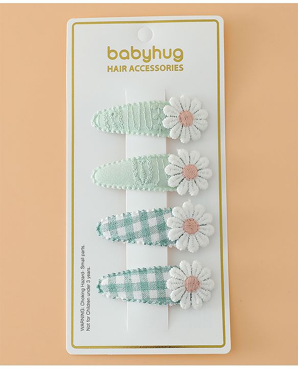 Babyhug Snap Clips Combo Set - Pink