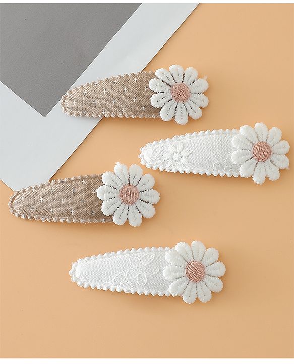 Babyhug Snap Clips Combo Set - Pink