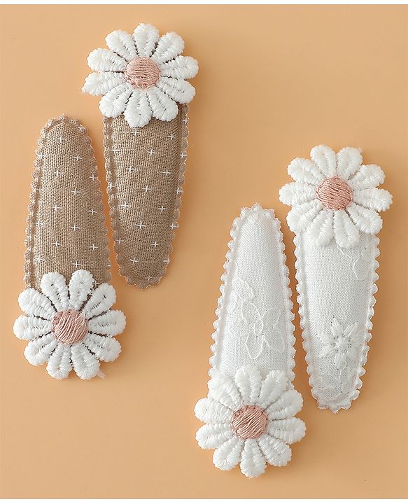Babyhug Snap Clips Combo Set - Pink