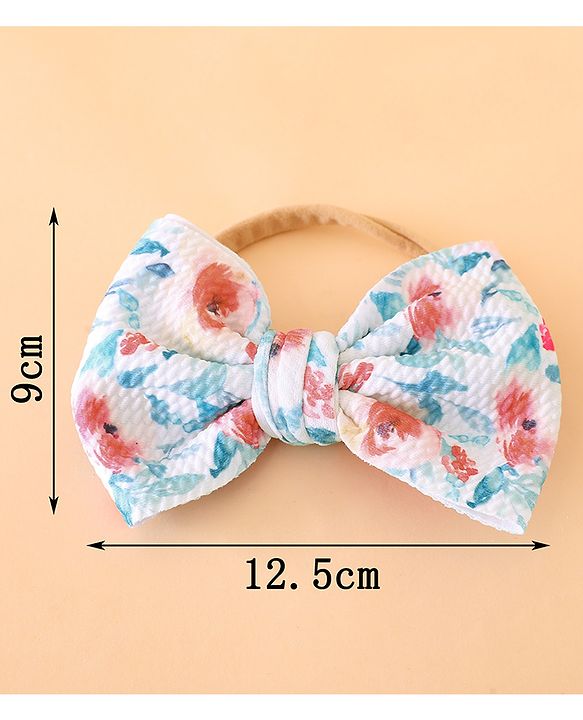 Girls Floral Headband and Round Sunglasses Set - PInk & Blue