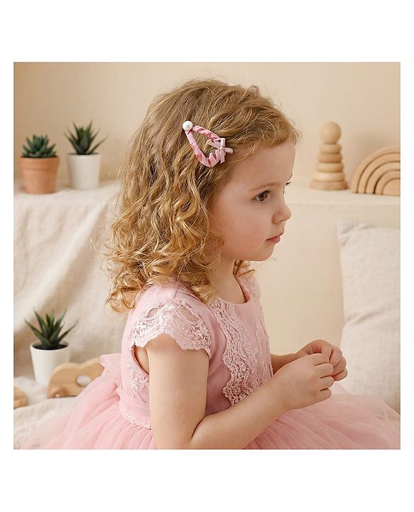 Babyhug Fashion Snap Hair Clips - Pink