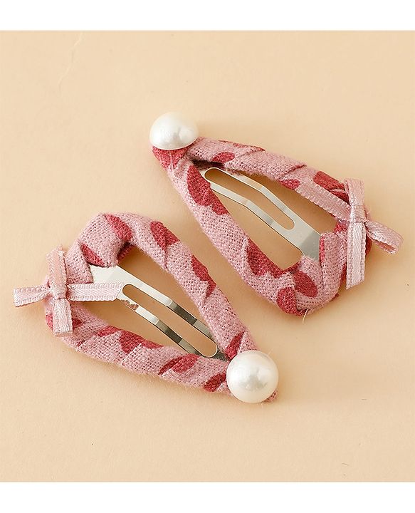 Babyhug Fashion Snap Hair Clips - Pink