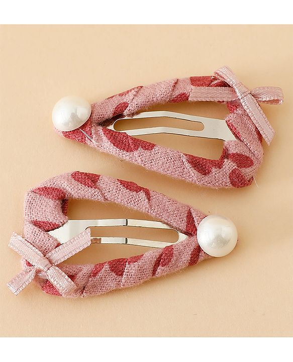 Babyhug Fashion Snap Hair Clips - Pink