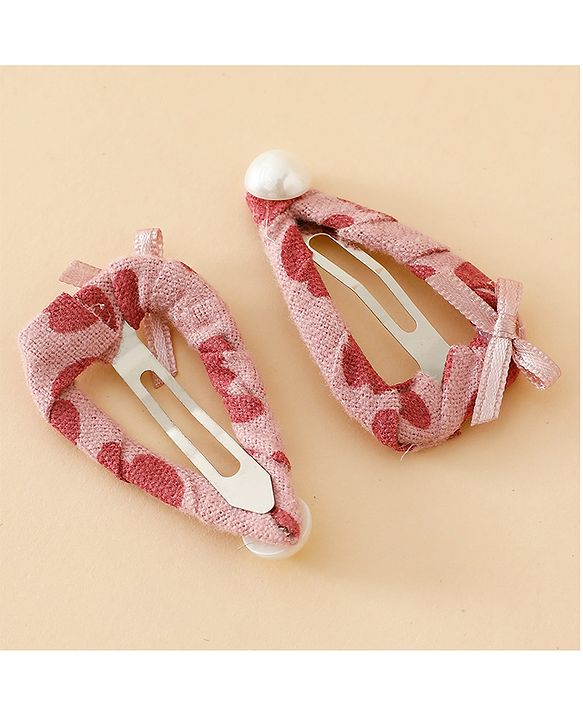 Babyhug Fashion Snap Hair Clips - Pink