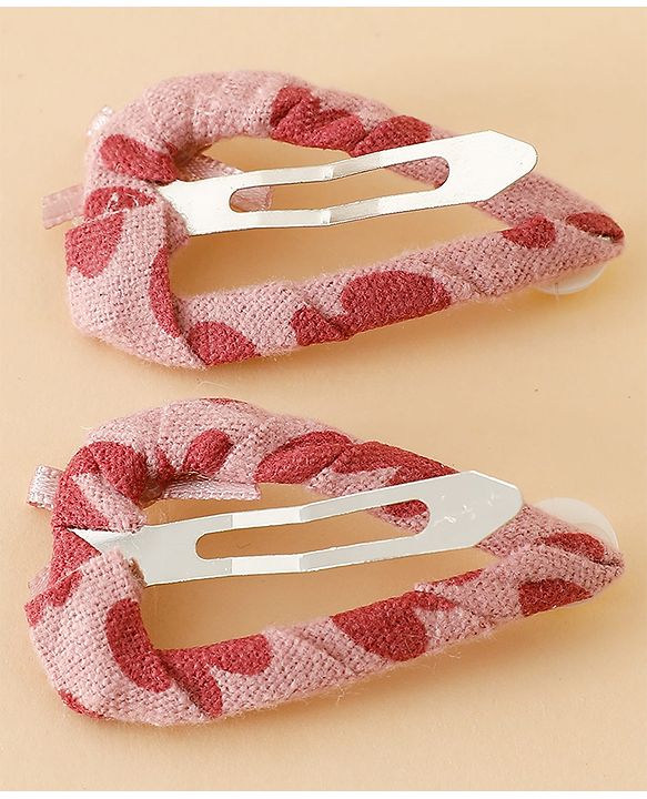 Babyhug Fashion Snap Hair Clips - Pink