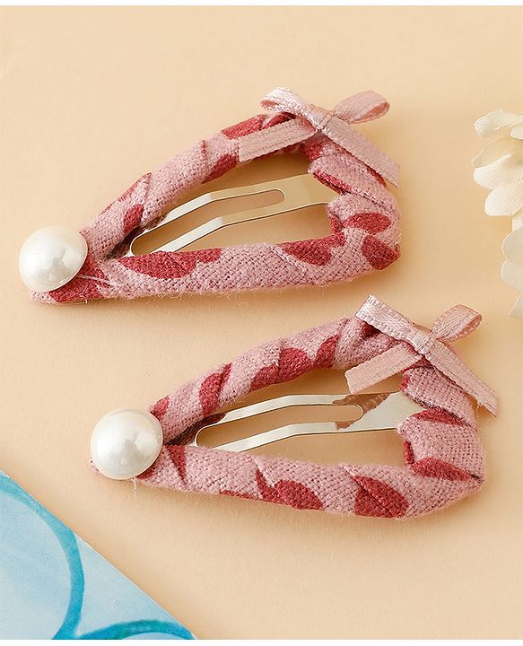 Babyhug Fashion Snap Hair Clips - Pink