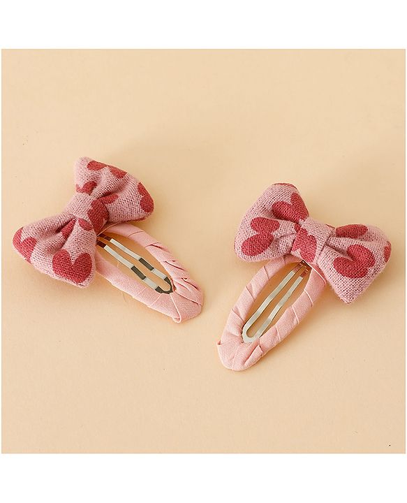 Babyhug Fashion Snap Hair Clips - Pink