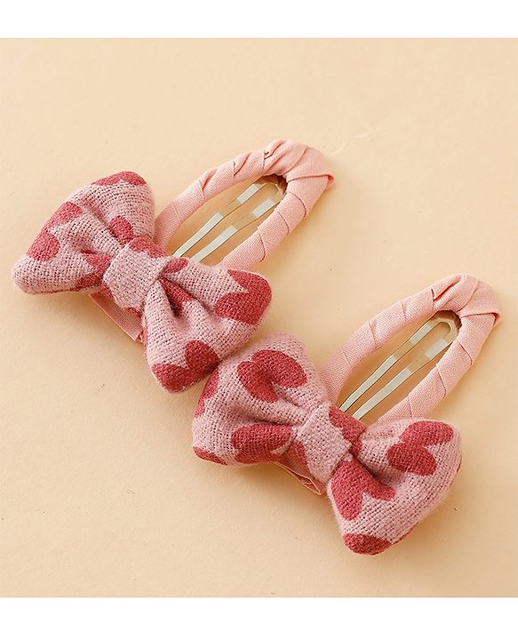 Babyhug Fashion Snap Hair Clips - Pink