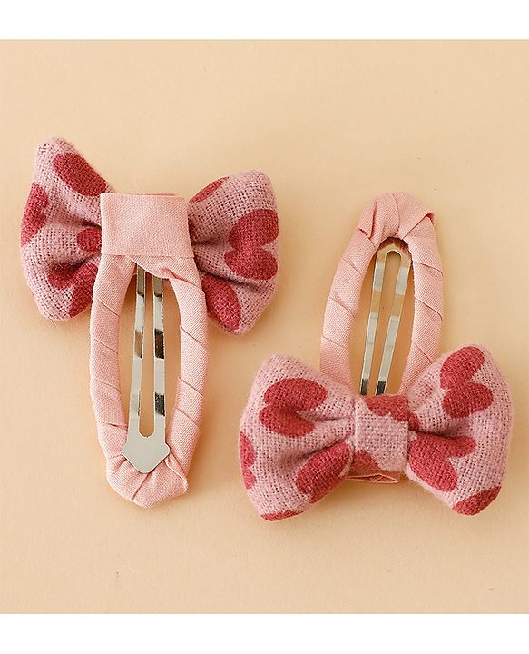 Babyhug Fashion Snap Hair Clips - Pink