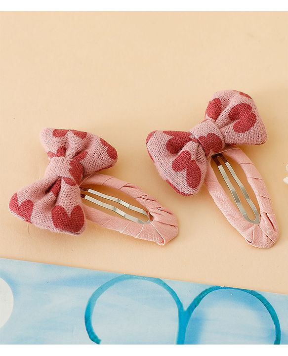 Babyhug Fashion Snap Hair Clips - Pink