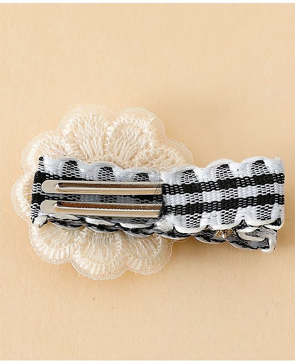 Babyhug Cute Hair Clips for Baby Girls - Red & White