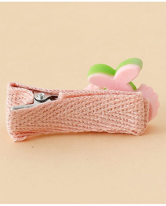 Babyhug Adorable Bow Blossom Hair Clip - Pink&Blue