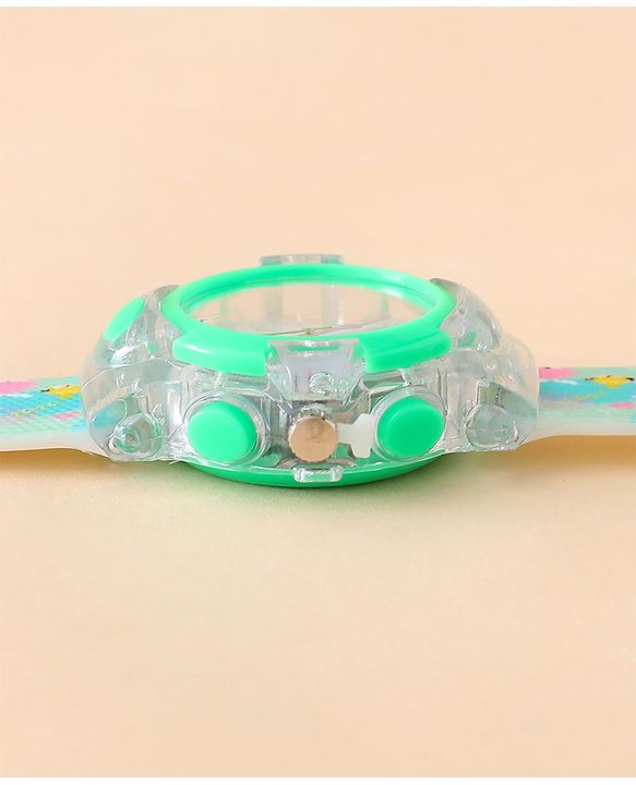Babyhug Free Size Analog Watch - Green
