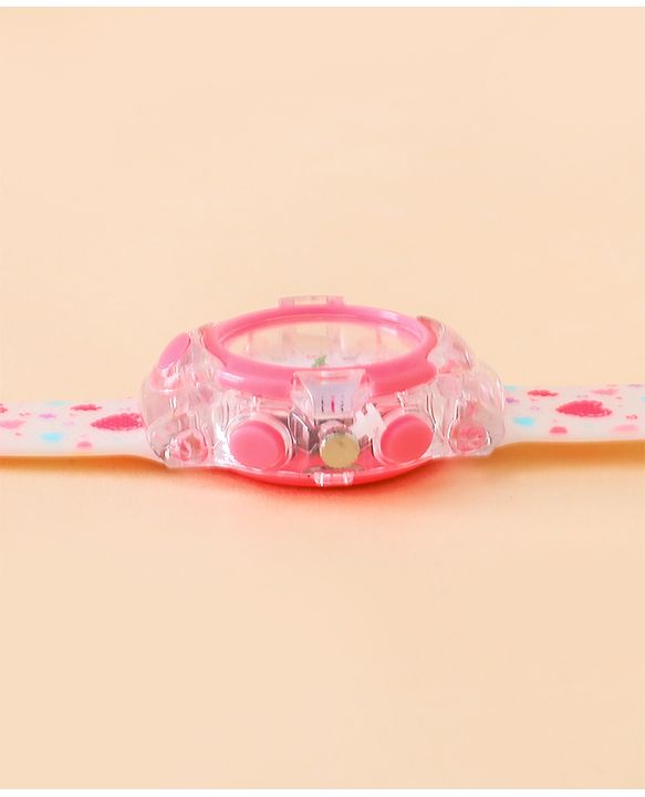 Babyhug Free Size Analog Watch - Pink