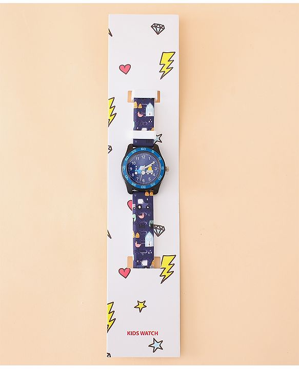 Babyhug Free Size Analog Watch - Black