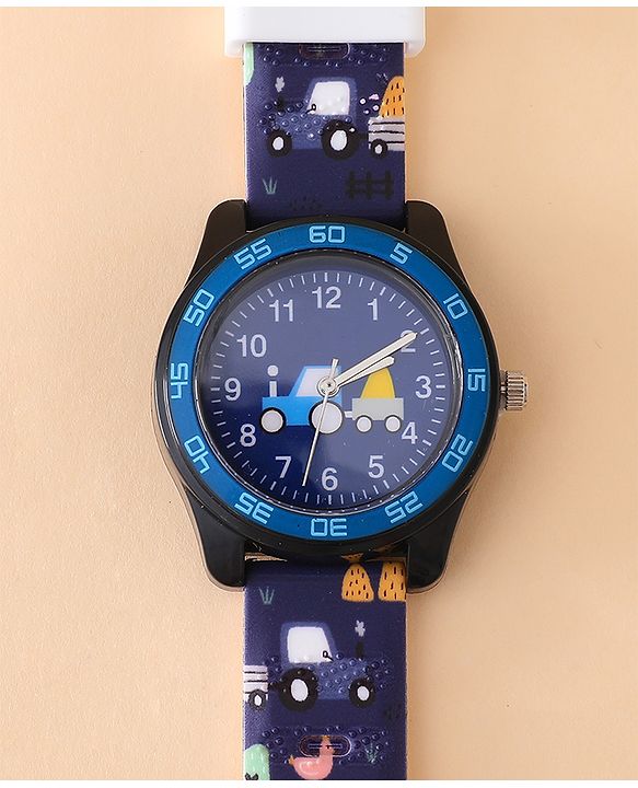Babyhug Free Size Analog Watch - Black