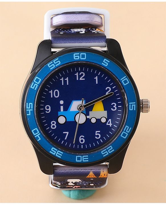 Babyhug Free Size Analog Watch - Black